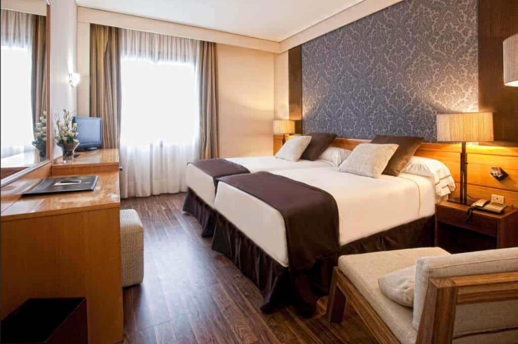 Habitación doble Hotel Alfonso IX, Sarria