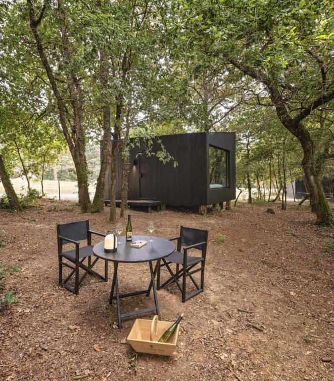 A Leira 116 cabañas de diseño, camping para peregrinos del Camino de Santiago, Sarria